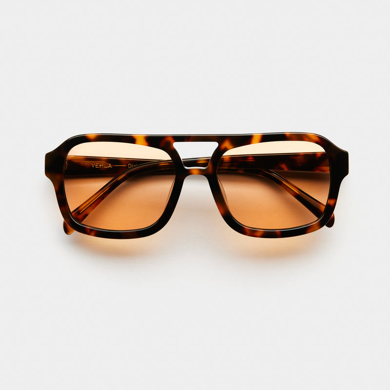 front product image of vehla eyewear dixie sunglasses in choc tort / cinnamon