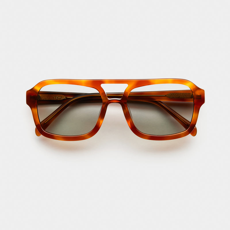 front product image of vehla eyewear dixie sunglasses in honey tort / graphite