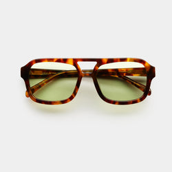 front product image of vehla eyewear dixie sunglasses in tort / sage