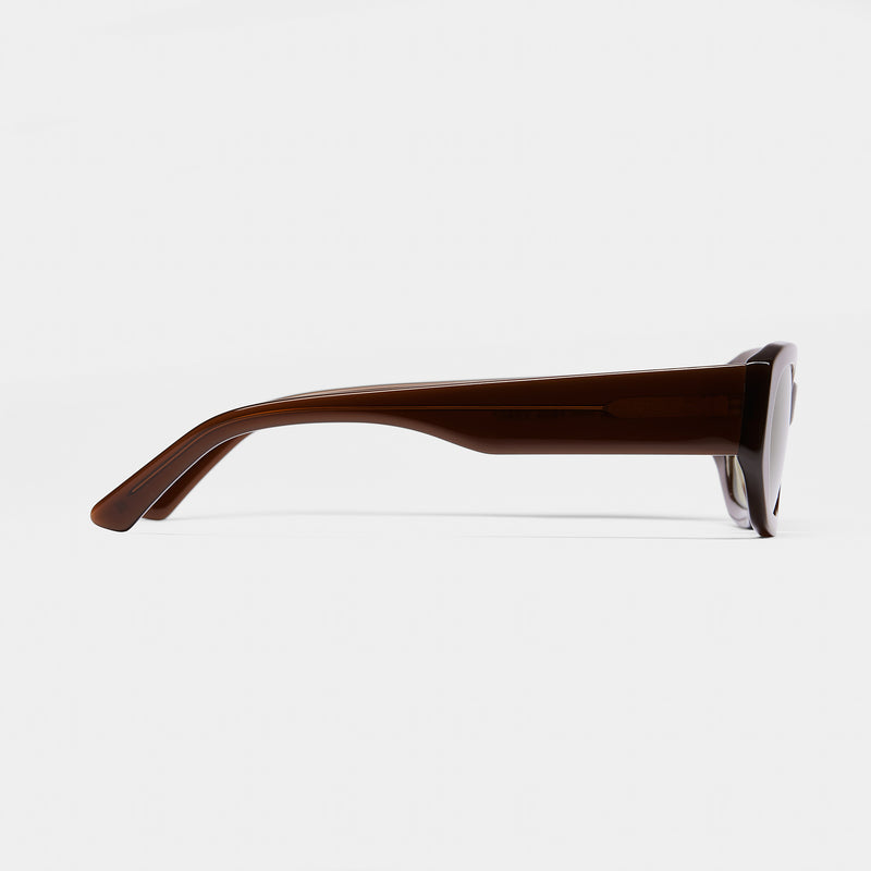 side product shot of vehla eyewear felix sunglasses in coco khaki