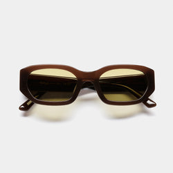 front product image of vehla eyewear felix sunglasses in coco / khaki